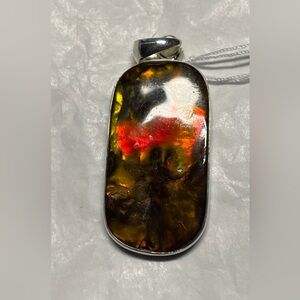 Ammolite pendant